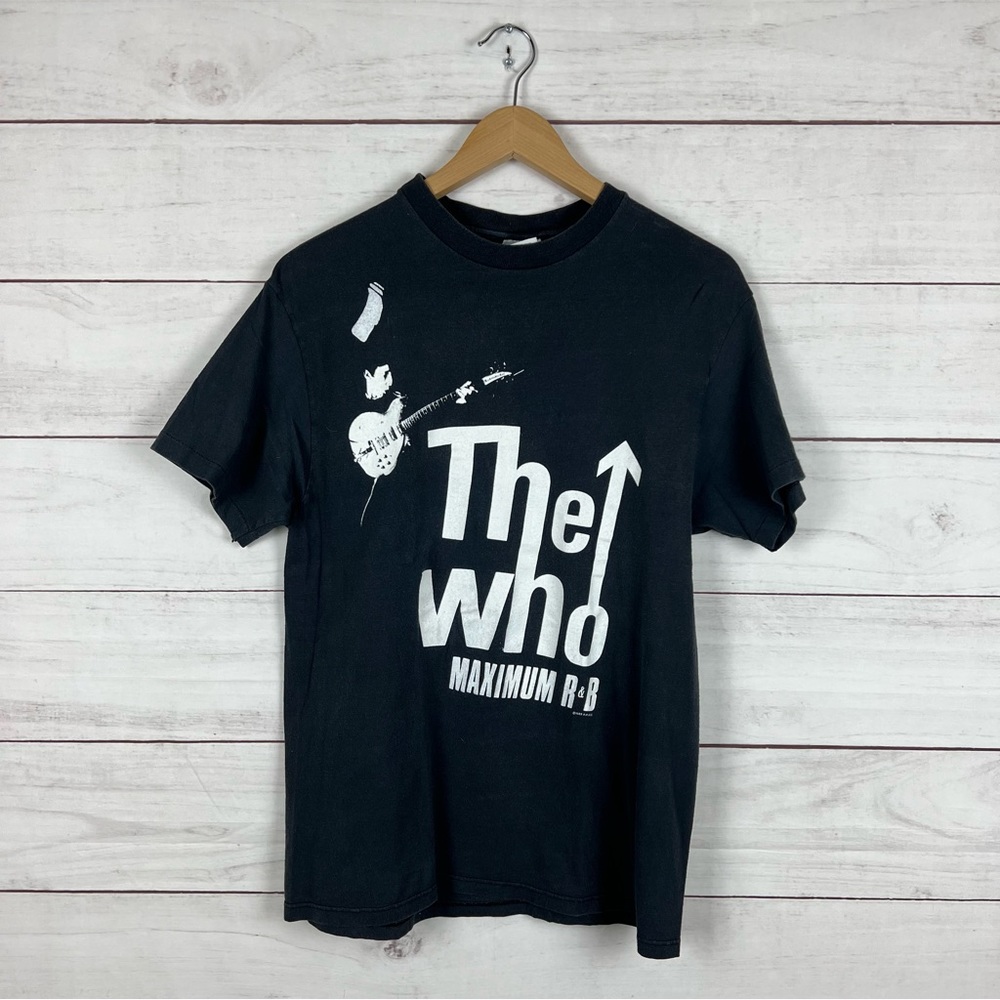 Vintage 1989 The Who Band Tour T Shirt Large